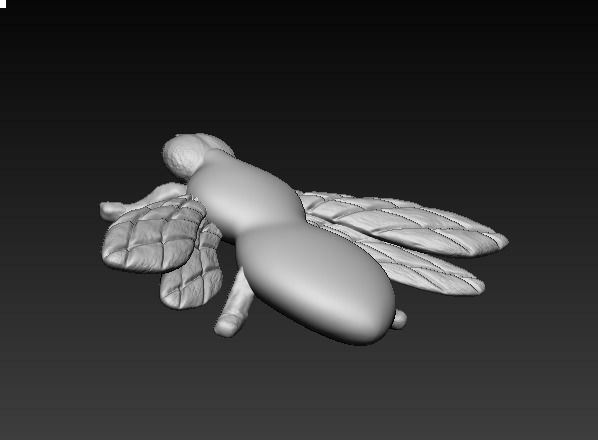 Bee Model 3D print model_3