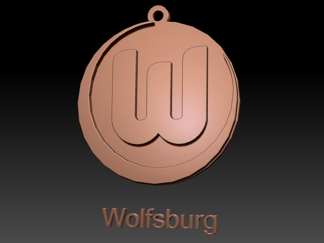 Bundesliga all logo teams printable and renderable 3D print model_16