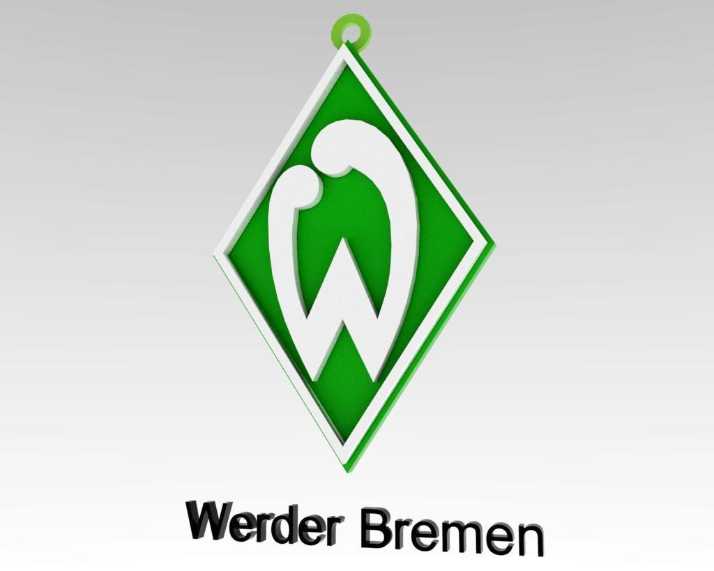 Bundesliga all logo teams printable and renderable 3D print model_53