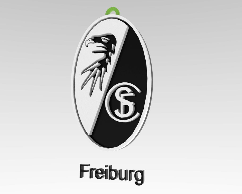 Bundesliga all logo teams printable and renderable 3D print model_8