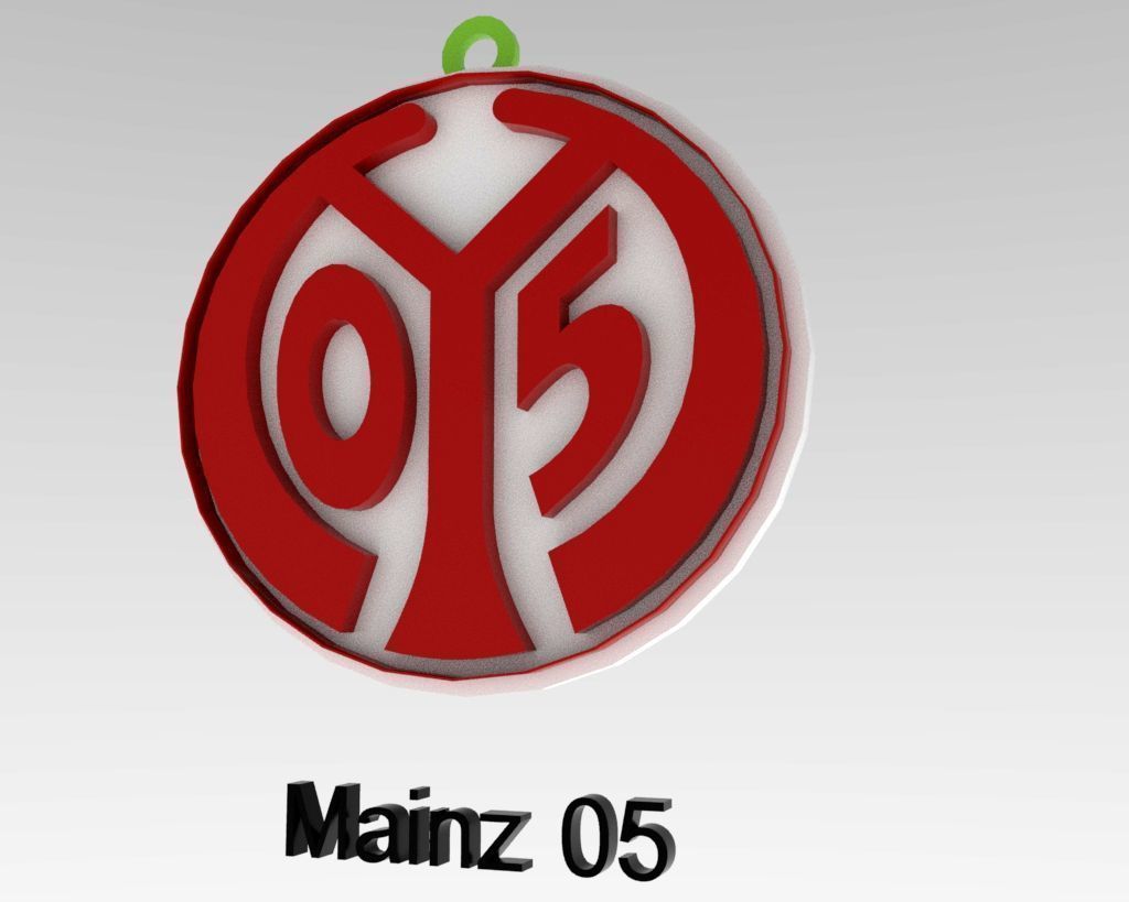 Bundesliga all logo teams printable and renderable 3D print model_12