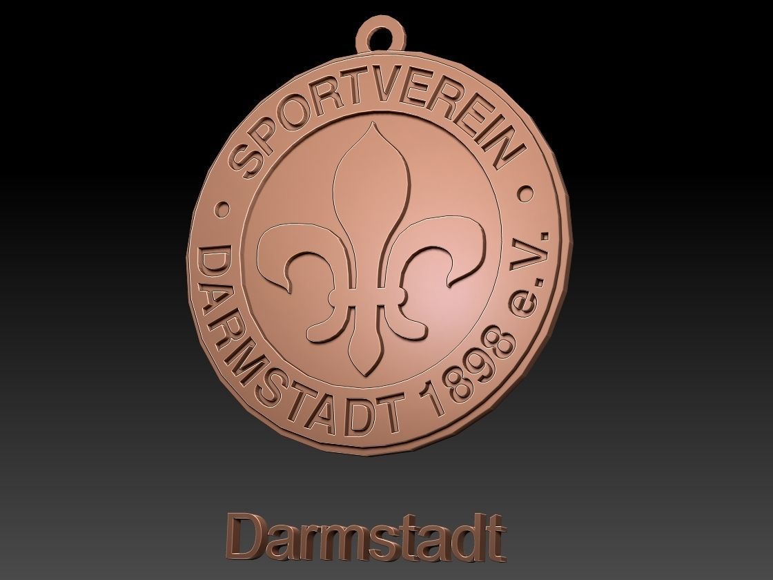 Bundesliga all logo teams printable and renderable 3D print model_24