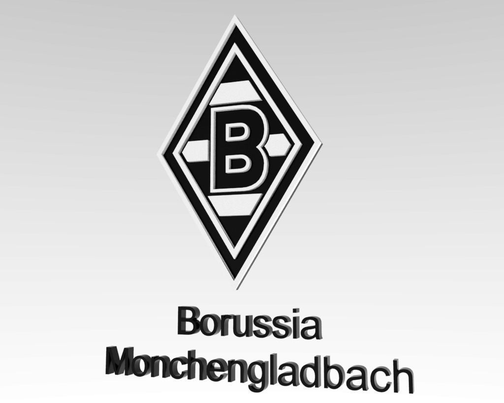 Bundesliga all logo teams printable and renderable 3D print model_5