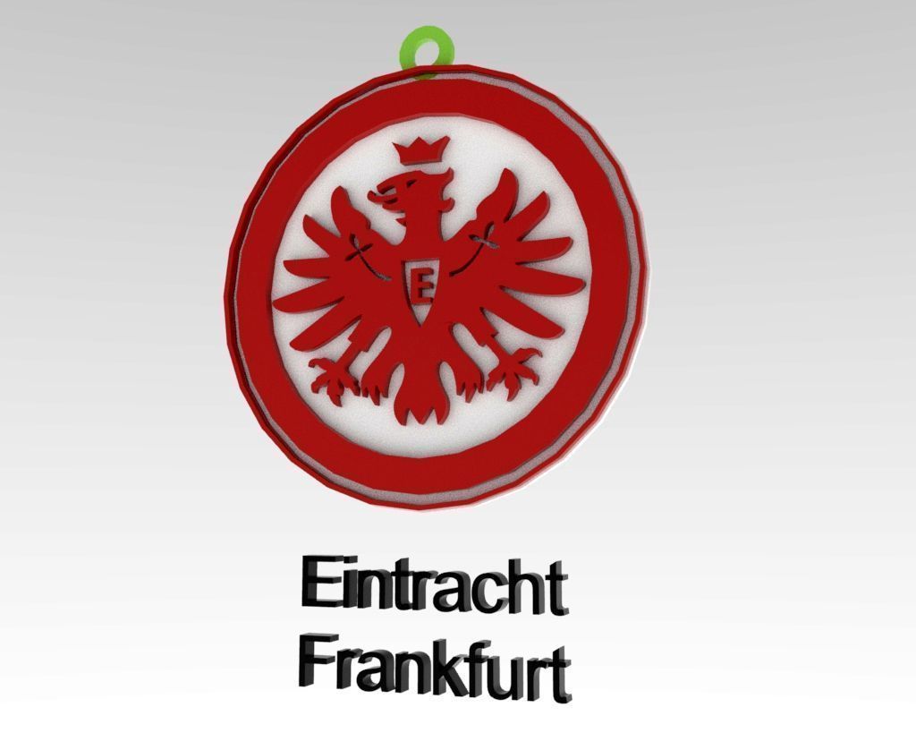 Bundesliga all logo teams printable and renderable 3D print model_7