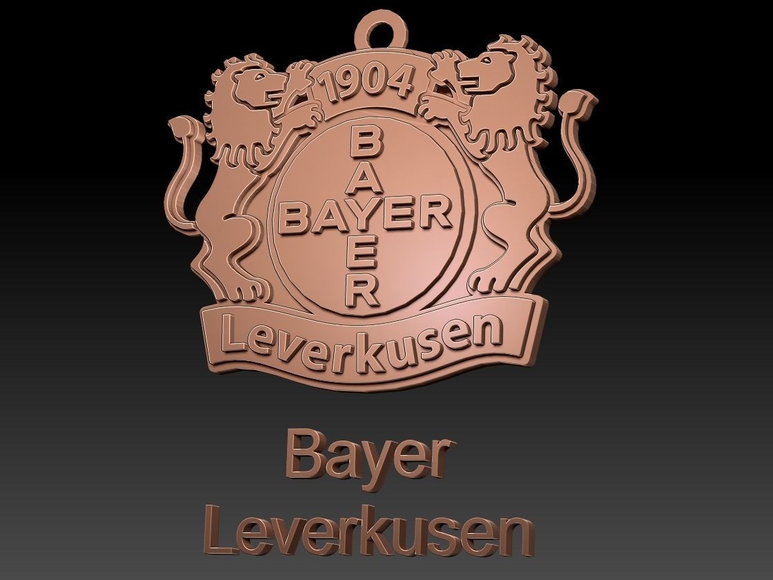 Bundesliga all logo teams printable and renderable 3D print model_32