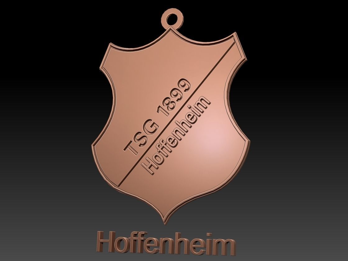 Bundesliga all logo teams printable and renderable 3D print model_21