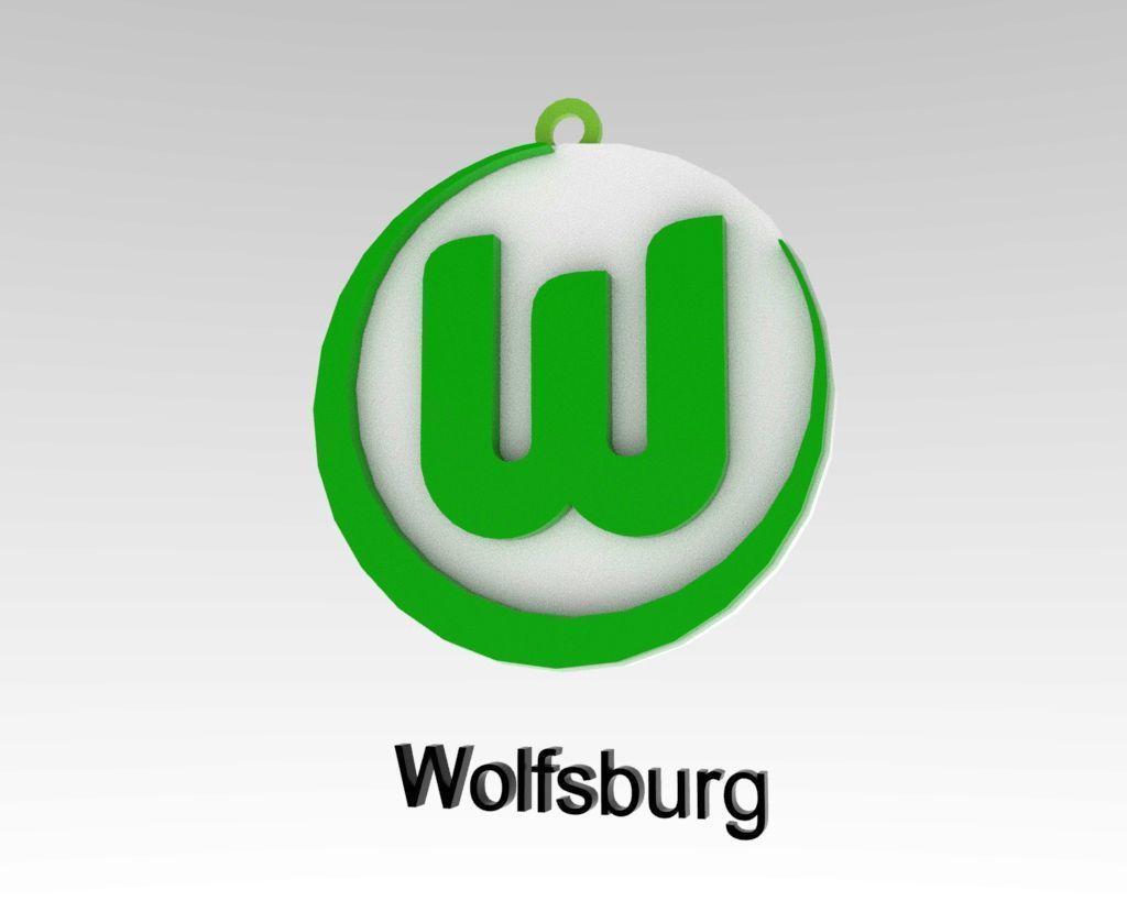 Bundesliga all logo teams printable and renderable 3D print model_54