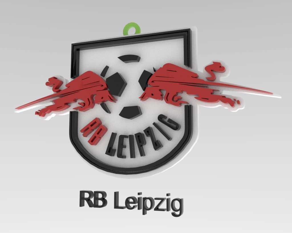 Bundesliga all logo teams printable and renderable 3D print model_13