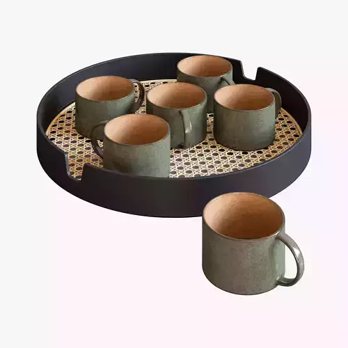 Normann Copenhagen Salon Tray 3D model