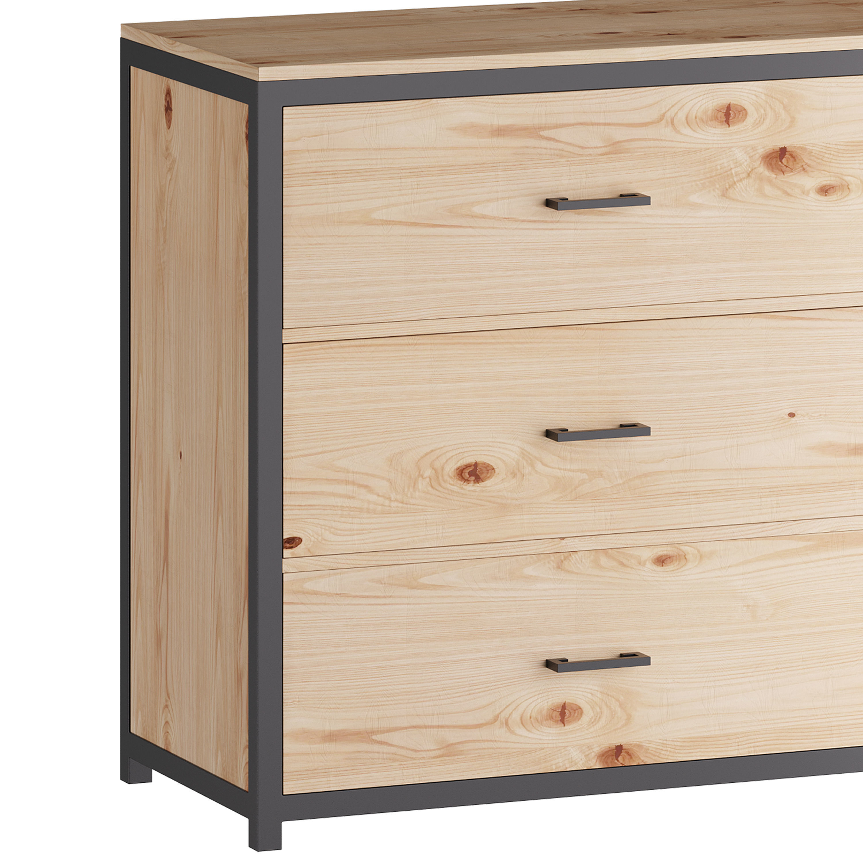 Loft cabinet 3D model_10