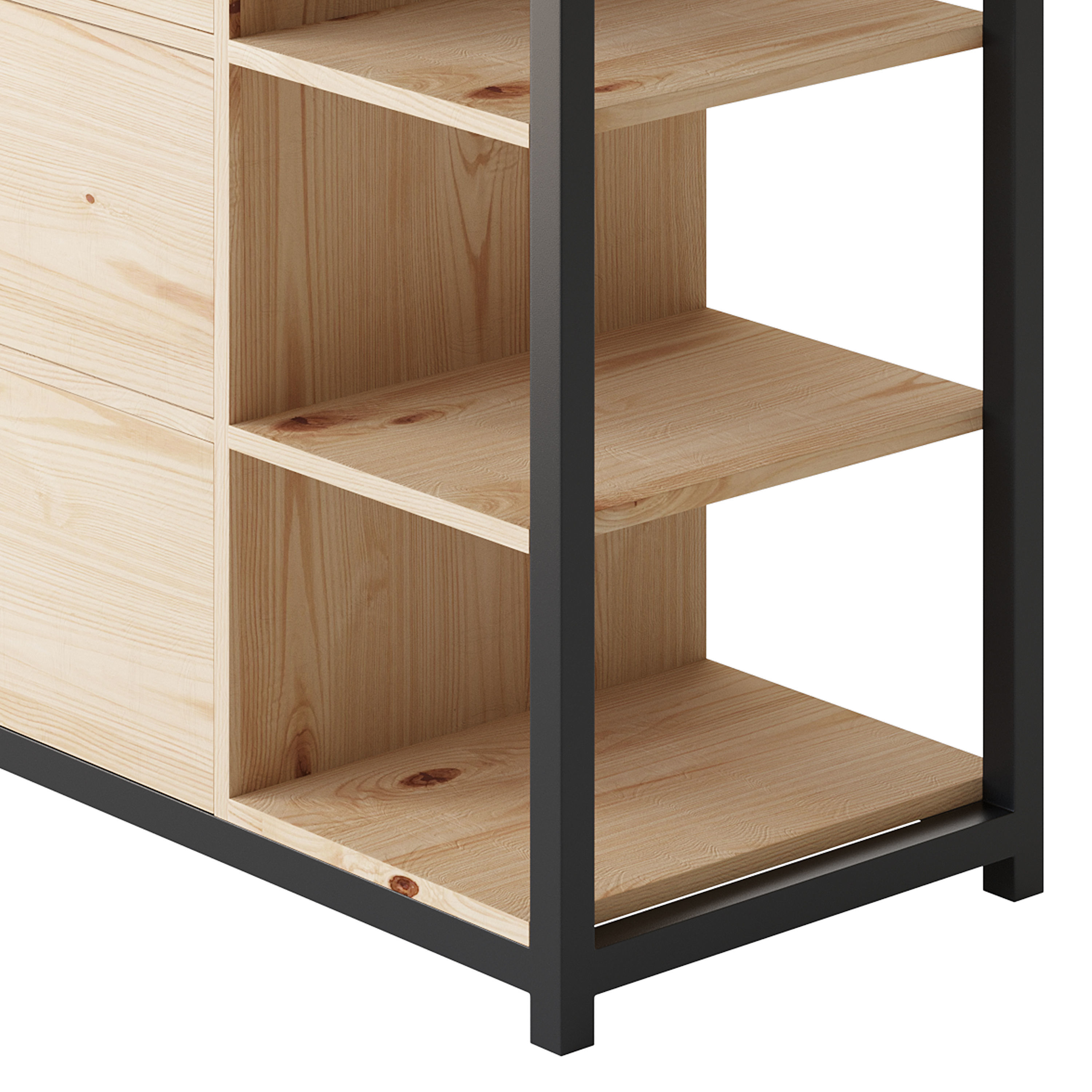 Loft cabinet 3D model_3