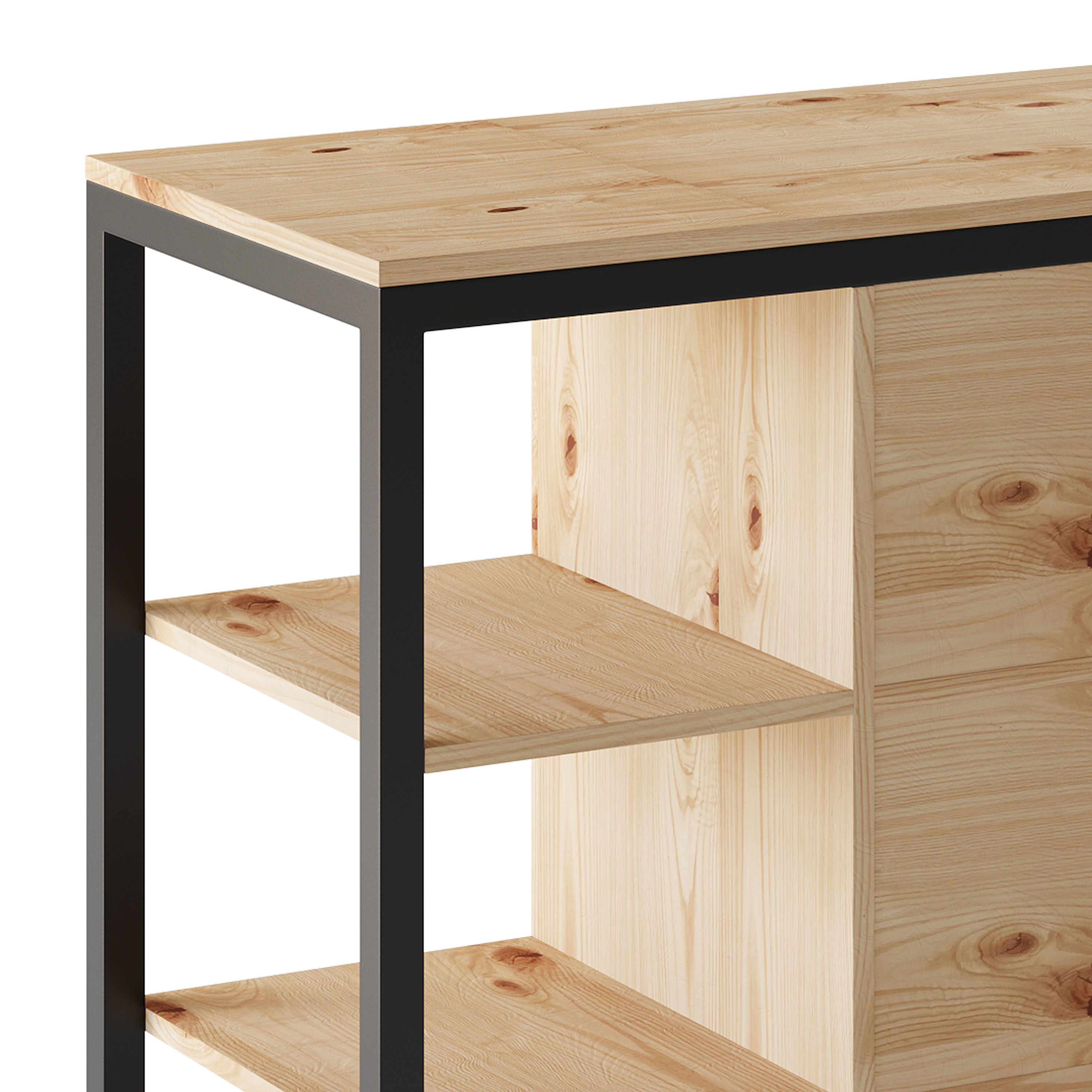 Loft cabinet 3D model_6