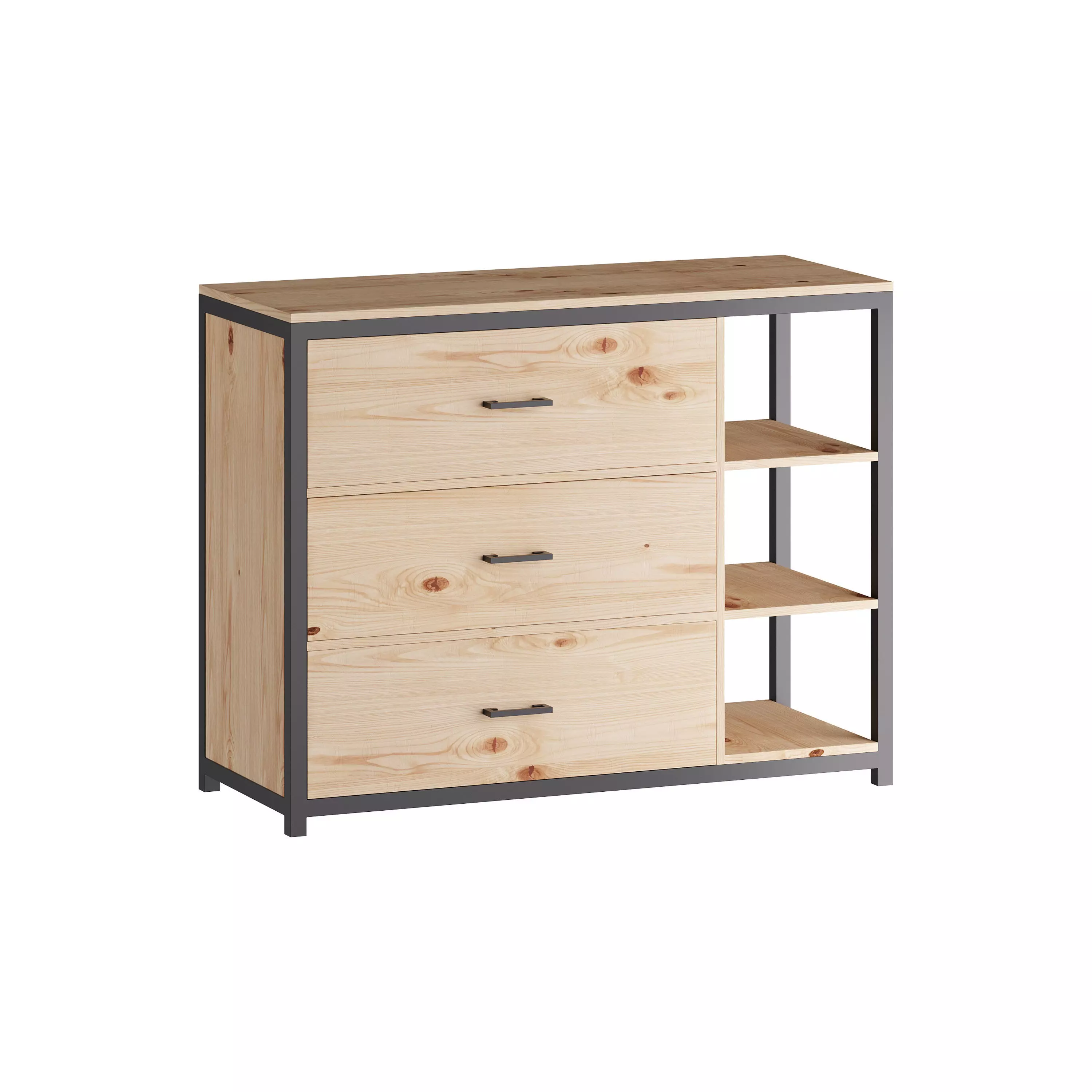 Loft cabinet 3D model_0