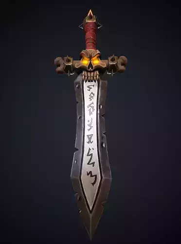 Stylized dagger