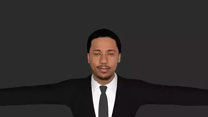 Nick Cannon Hyper Realistic Full Body Rigged Character