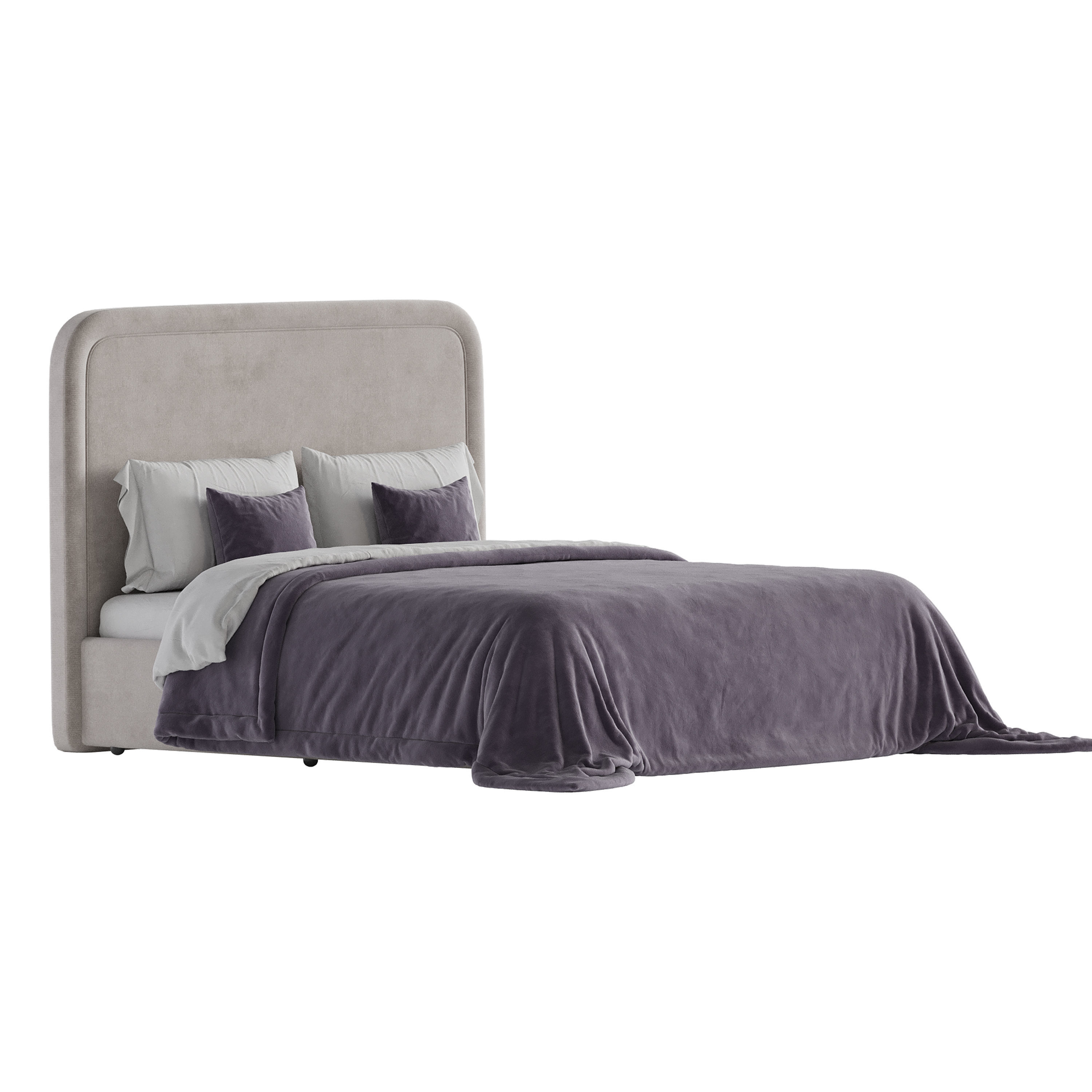 Lucas bed 3D model_4