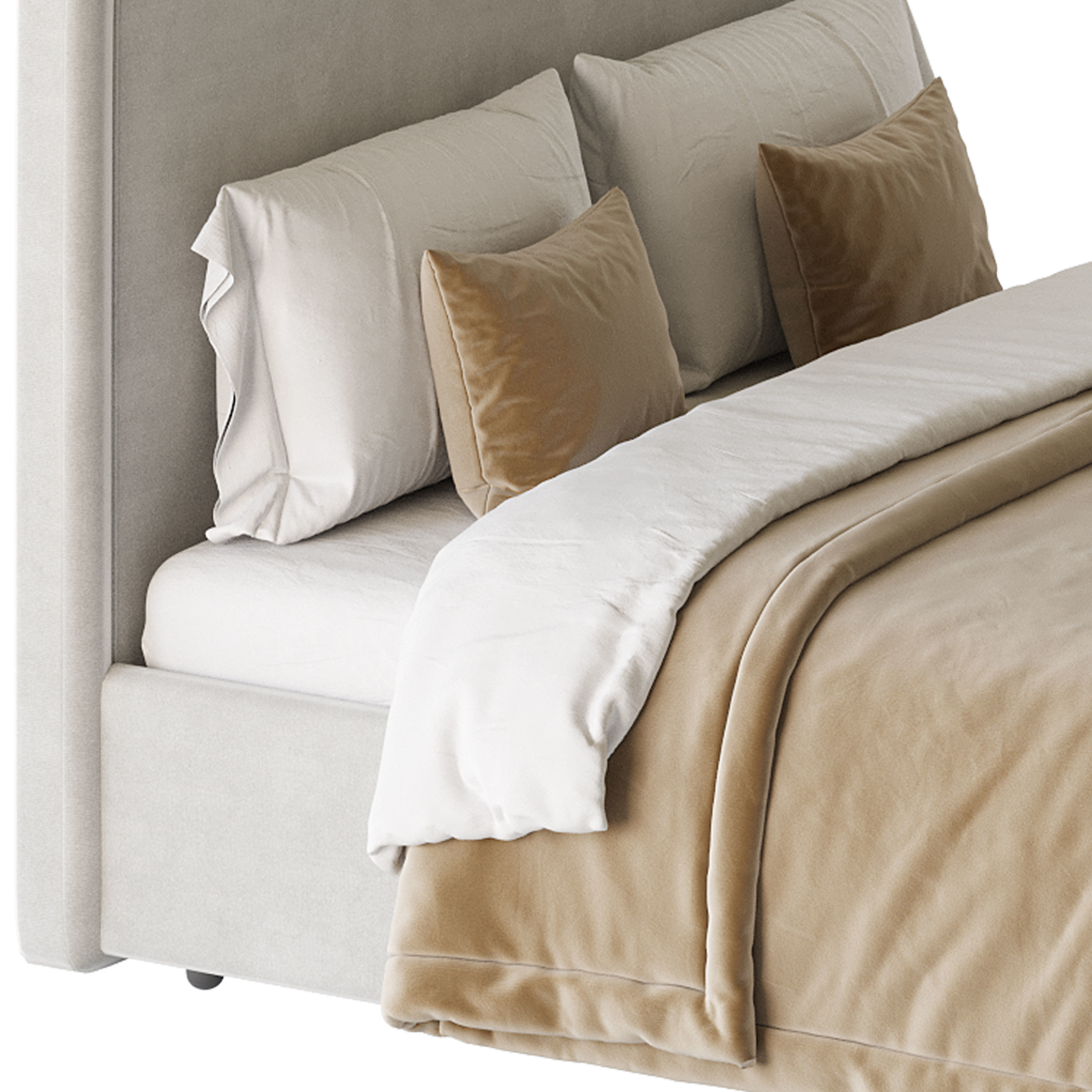 Lucas bed 3D model_14