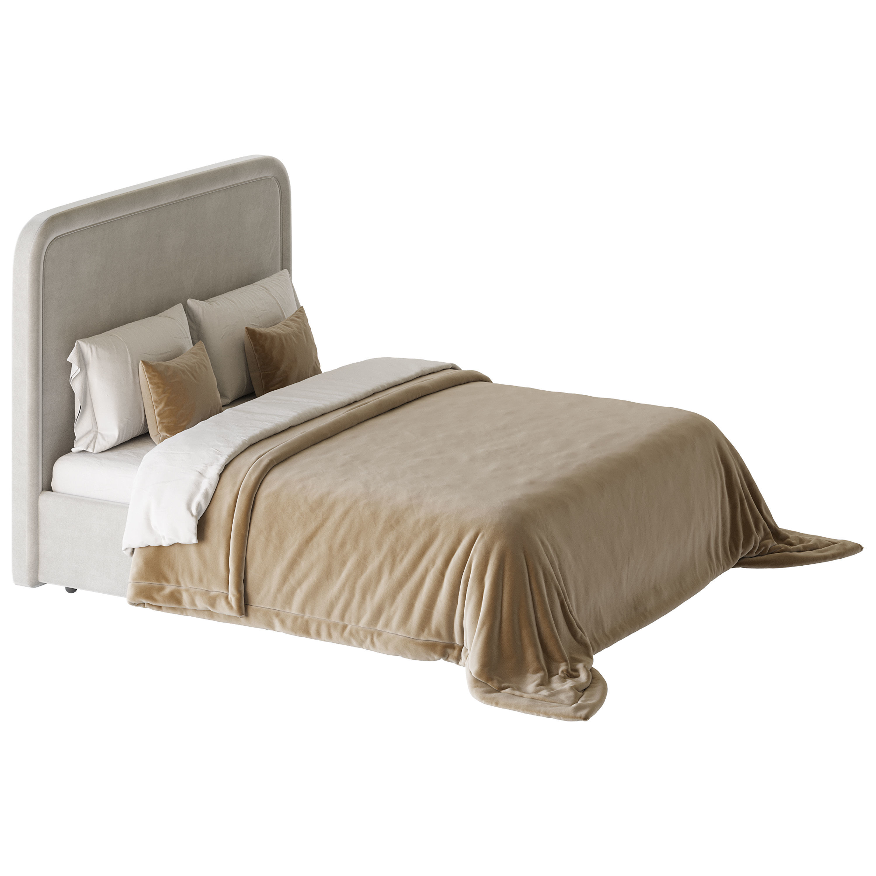 Lucas bed 3D model_8