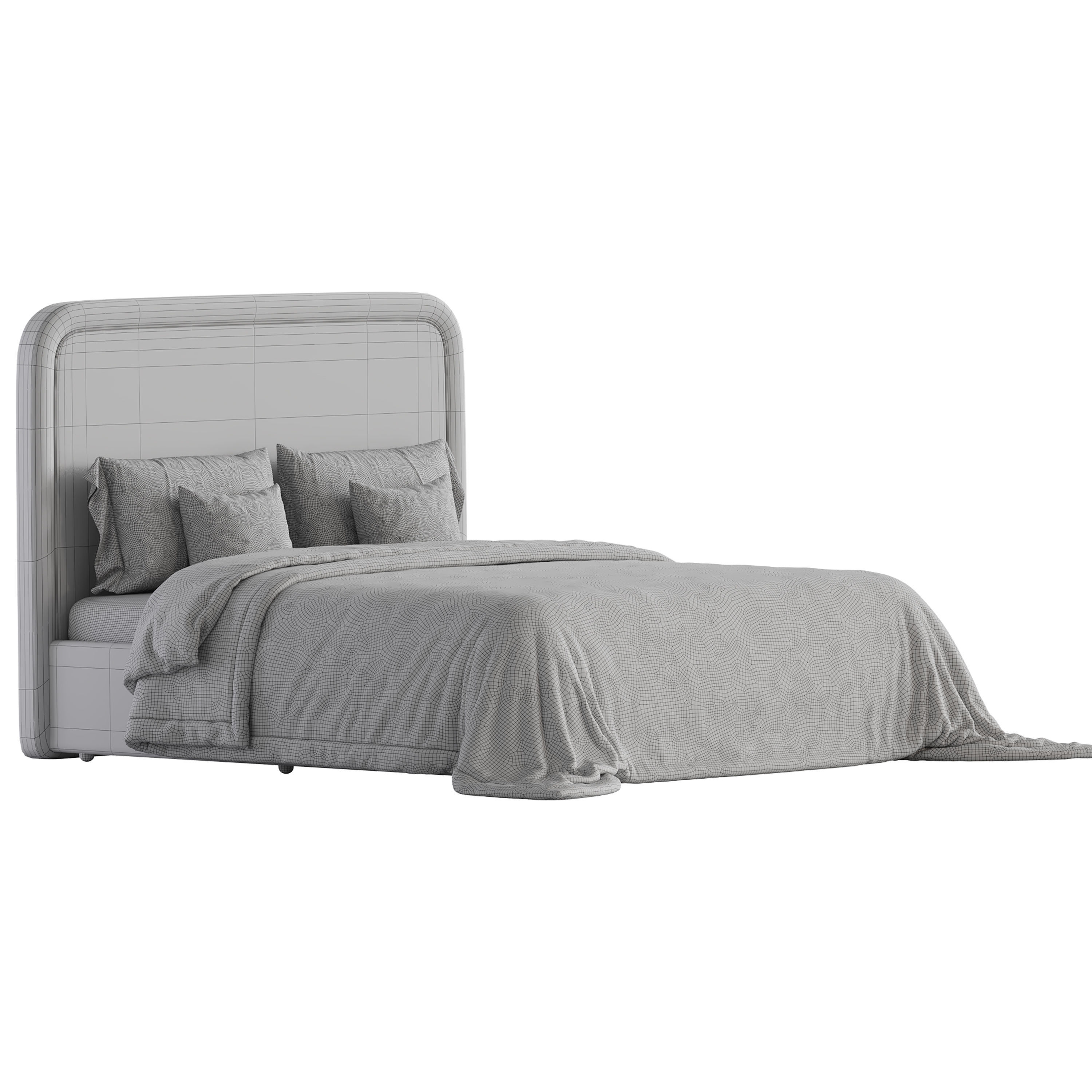 Lucas bed 3D model_22