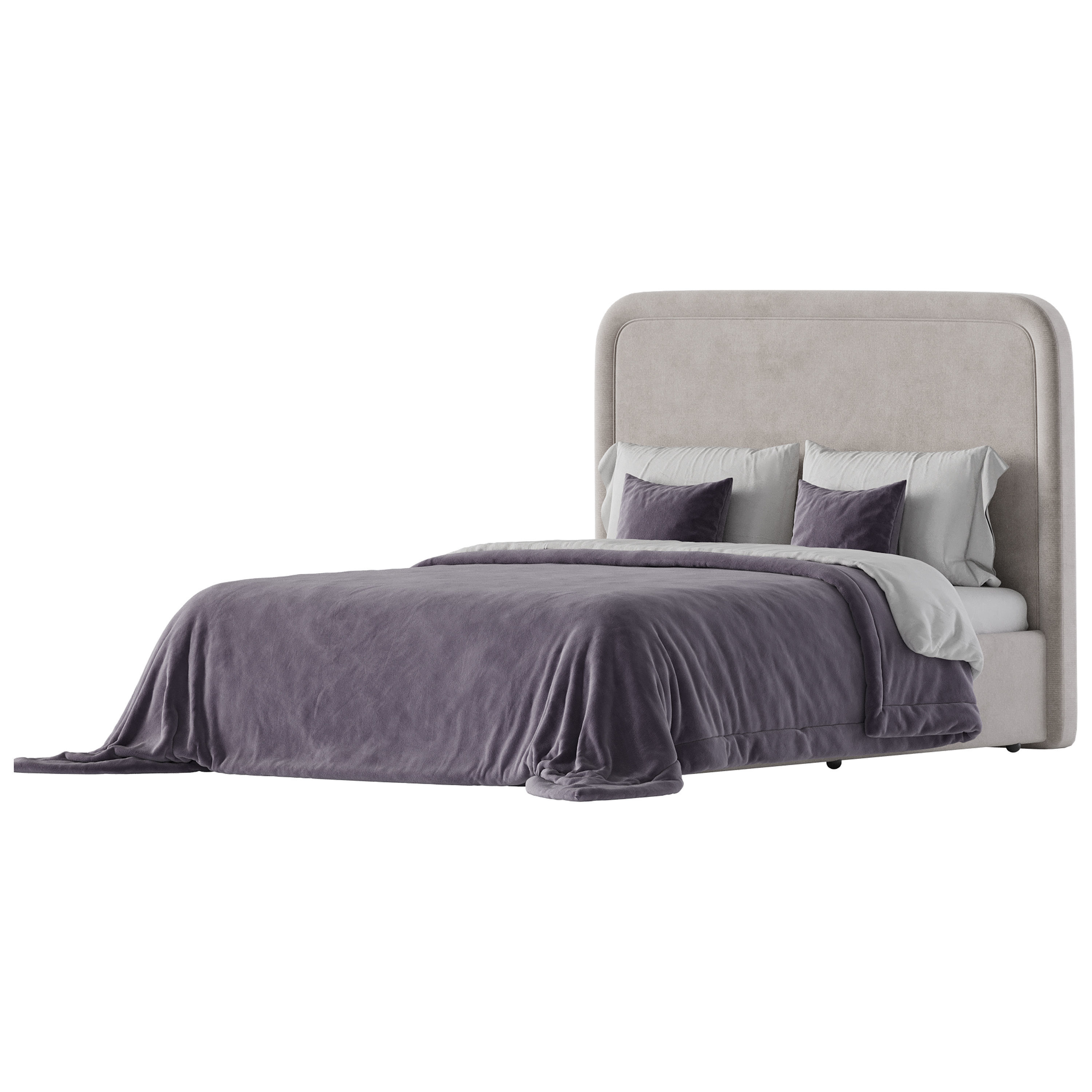 Lucas bed 3D model_5