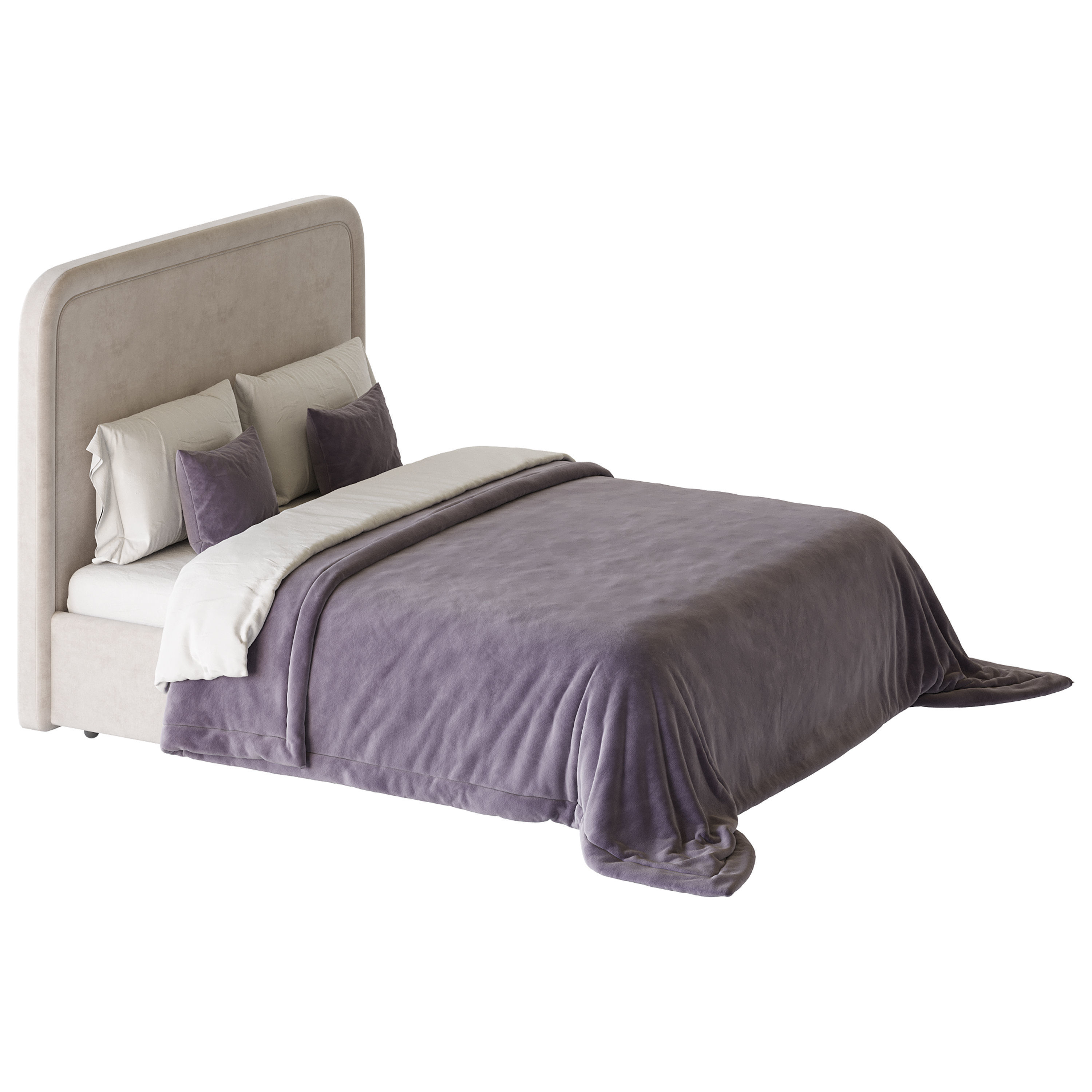 Lucas bed 3D model_7