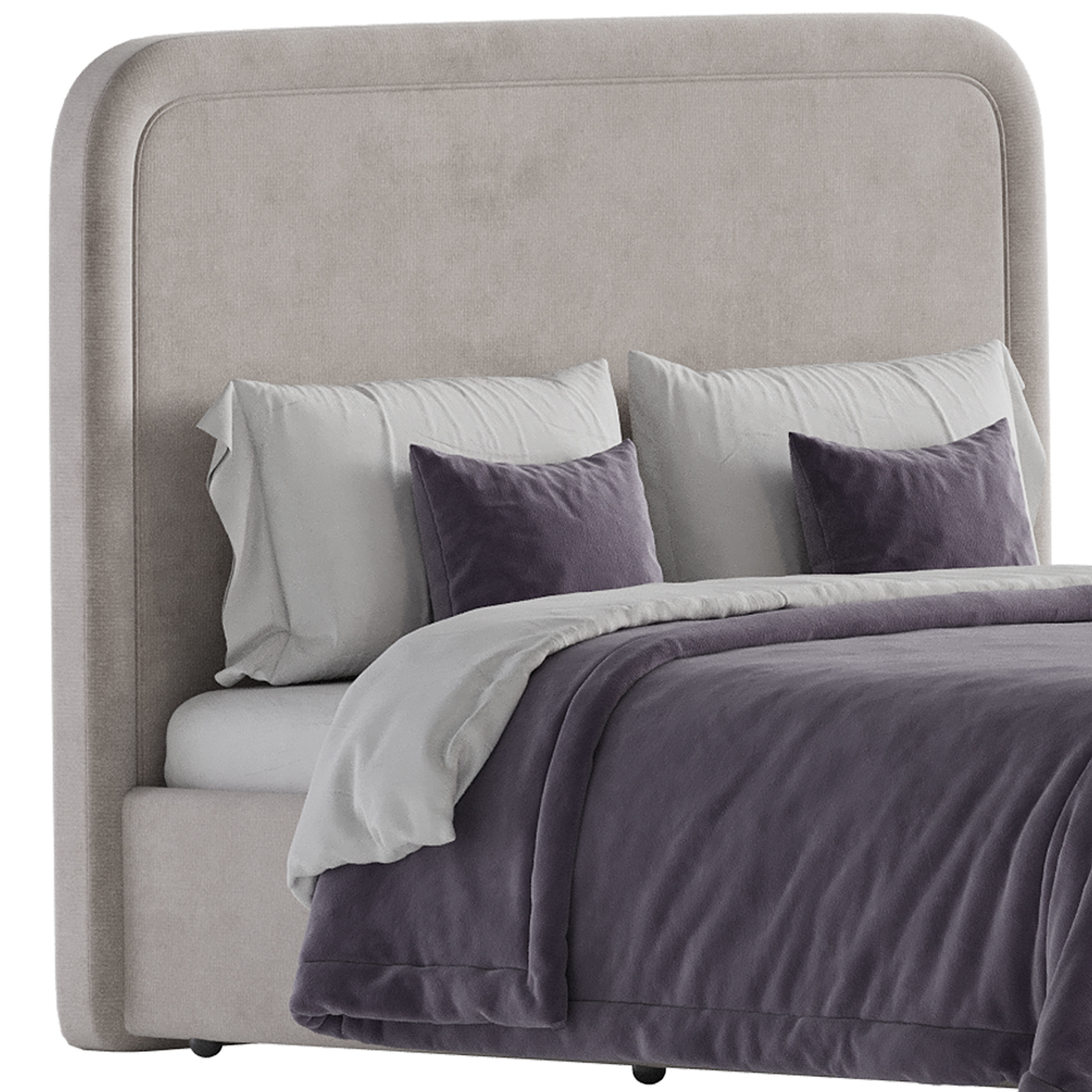 Lucas bed 3D model_11