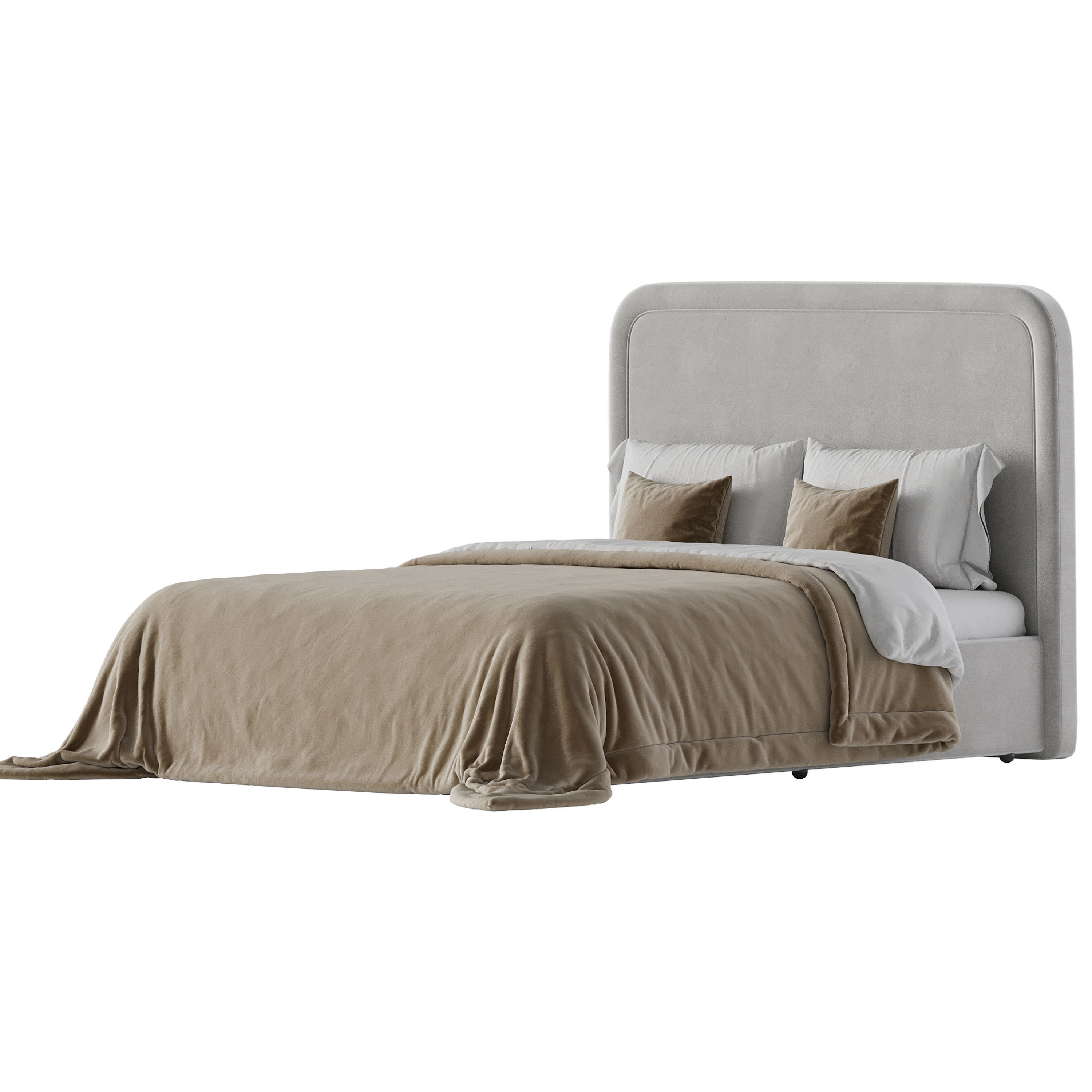 Lucas bed 3D model_2