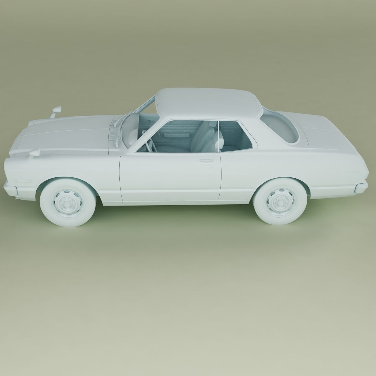 Toyota Corona Mk2 X30 3D model_11