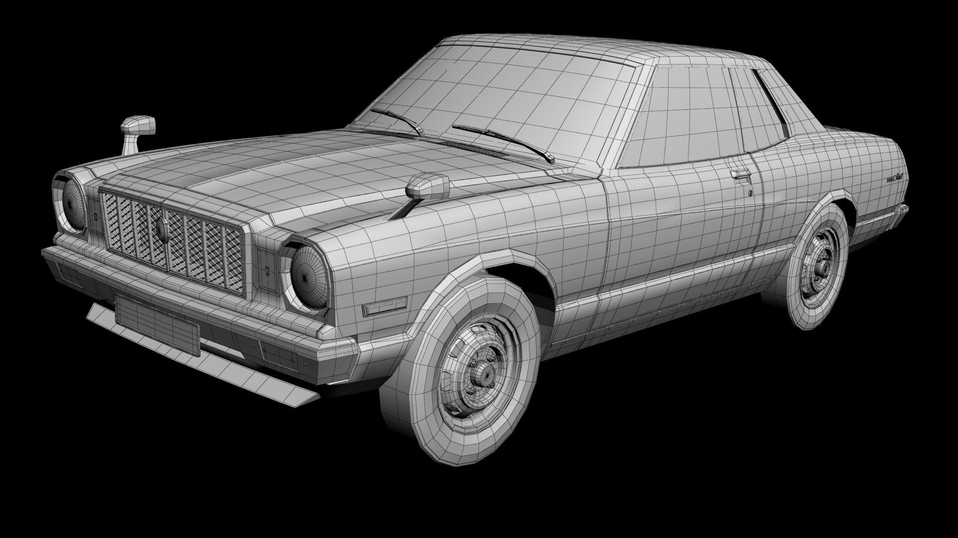 Toyota Corona Mk2 X30 3D model_13