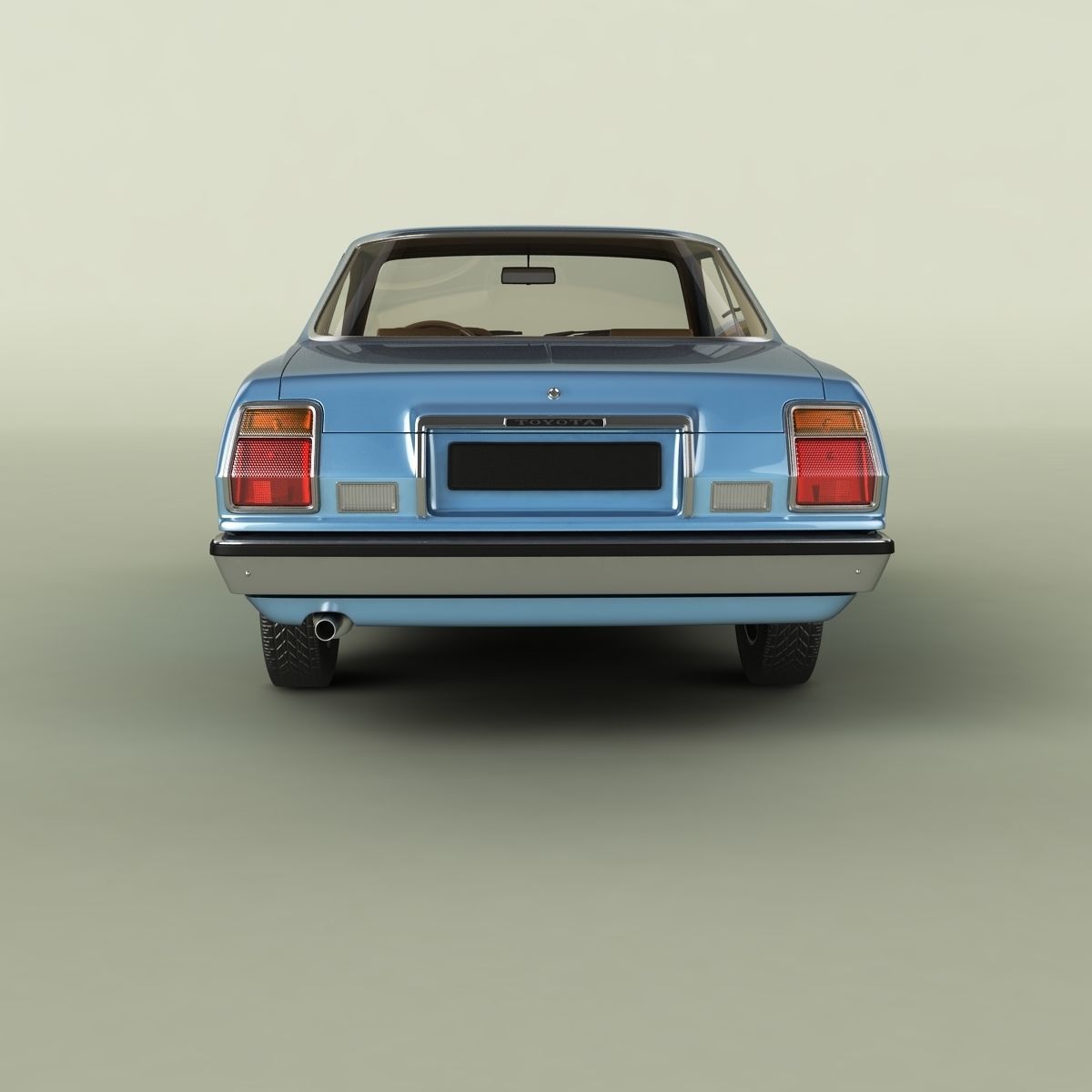 Toyota Corona Mk2 X30 3D model_3