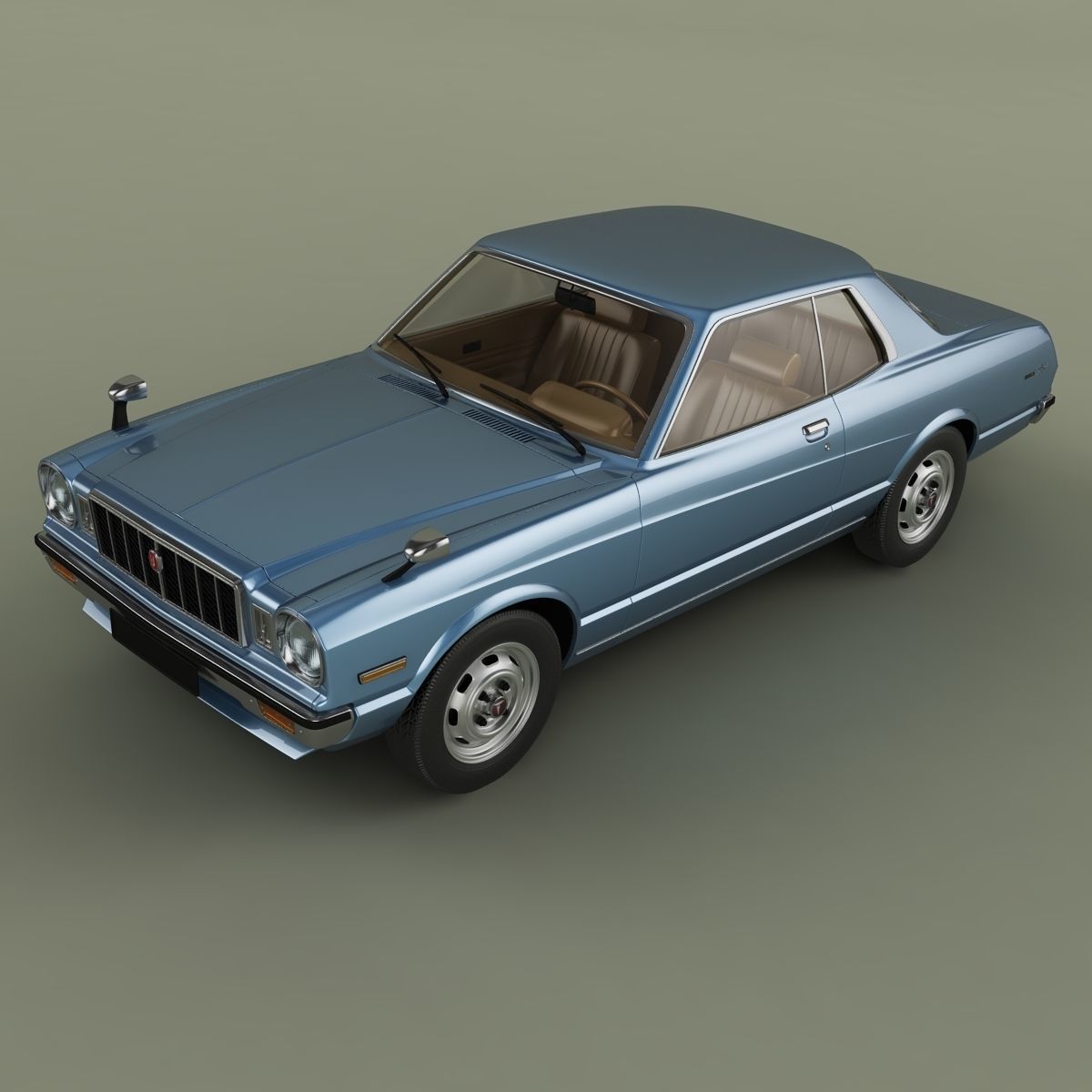 Toyota Corona Mk2 X30 3D model_5