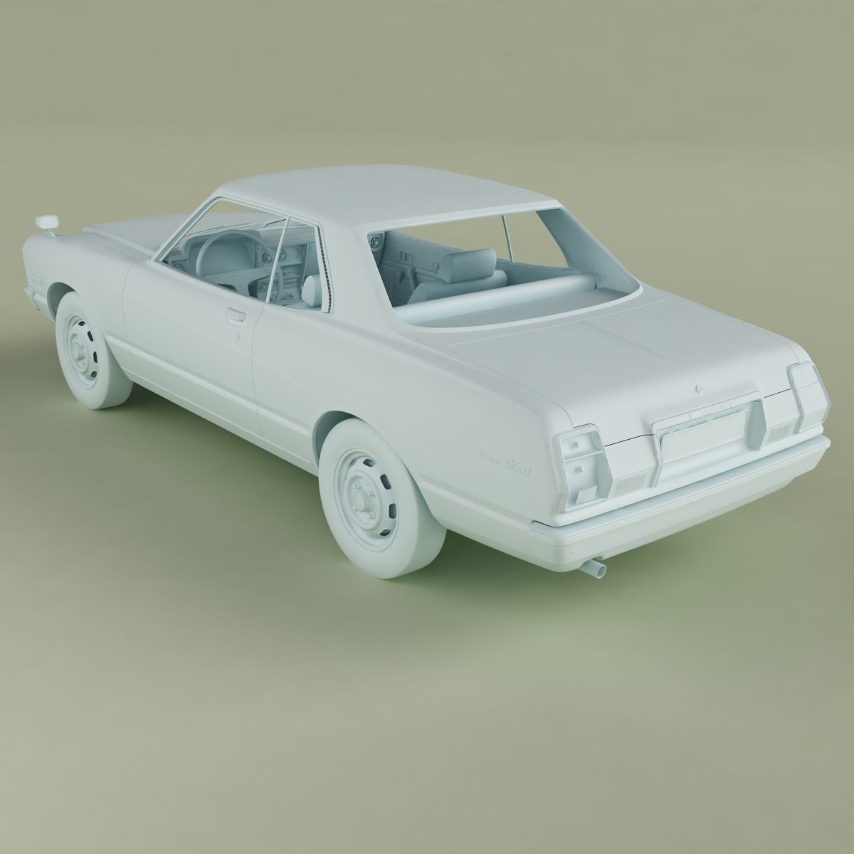 Toyota Corona Mk2 X30 3D model_12