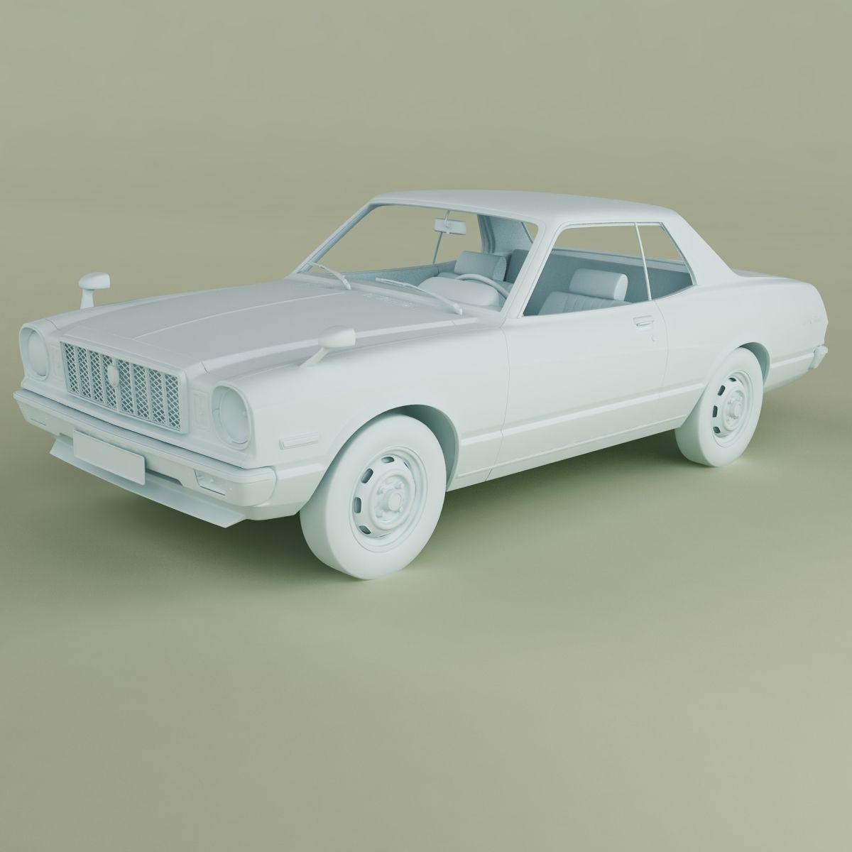 Toyota Corona Mk2 X30 3D model_10