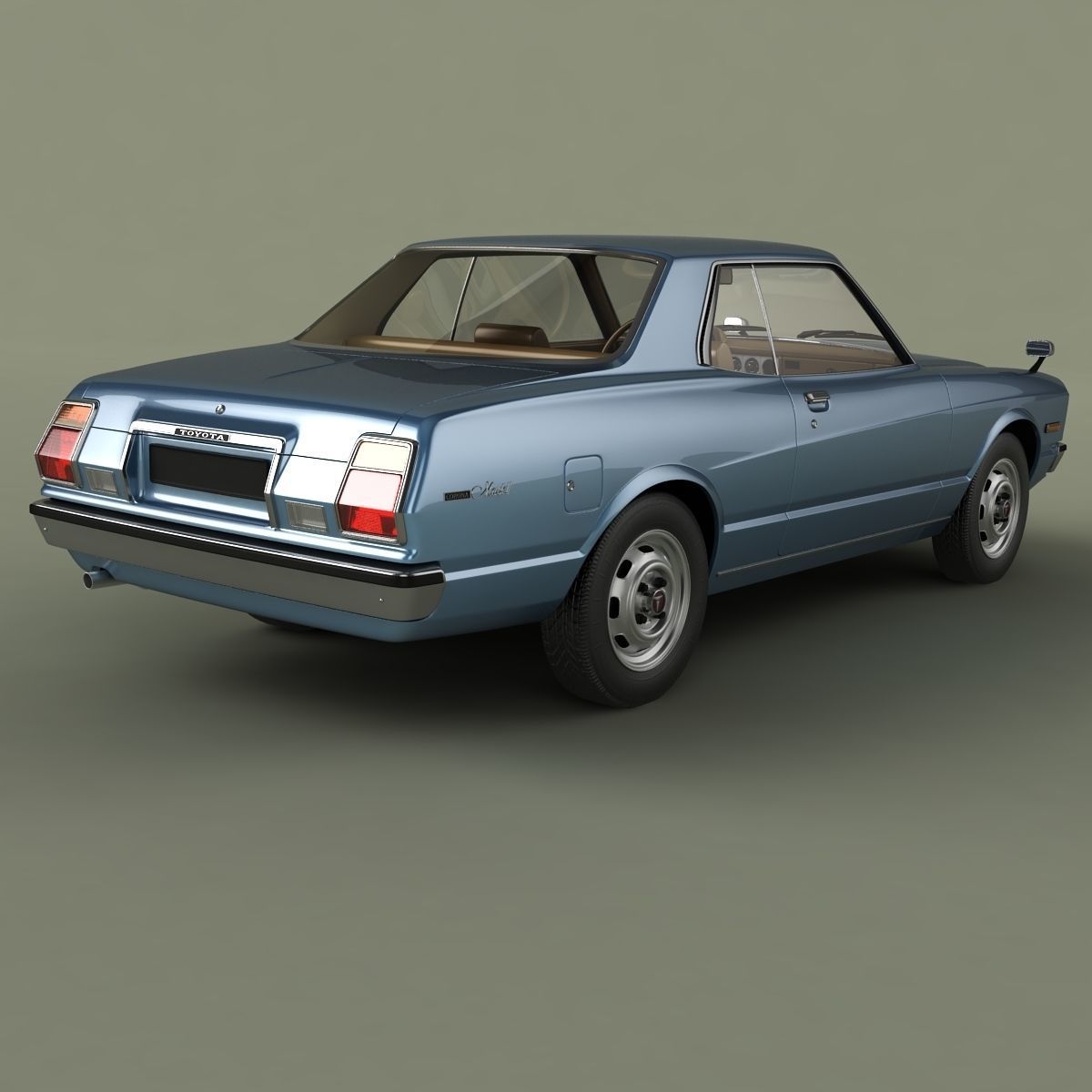 Toyota Corona Mk2 X30 3D model_2