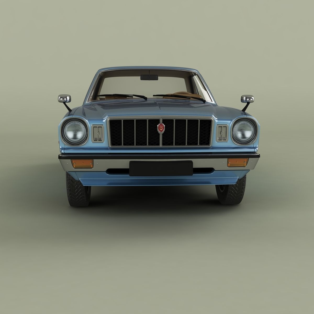 Toyota Corona Mk2 X30 3D model_4