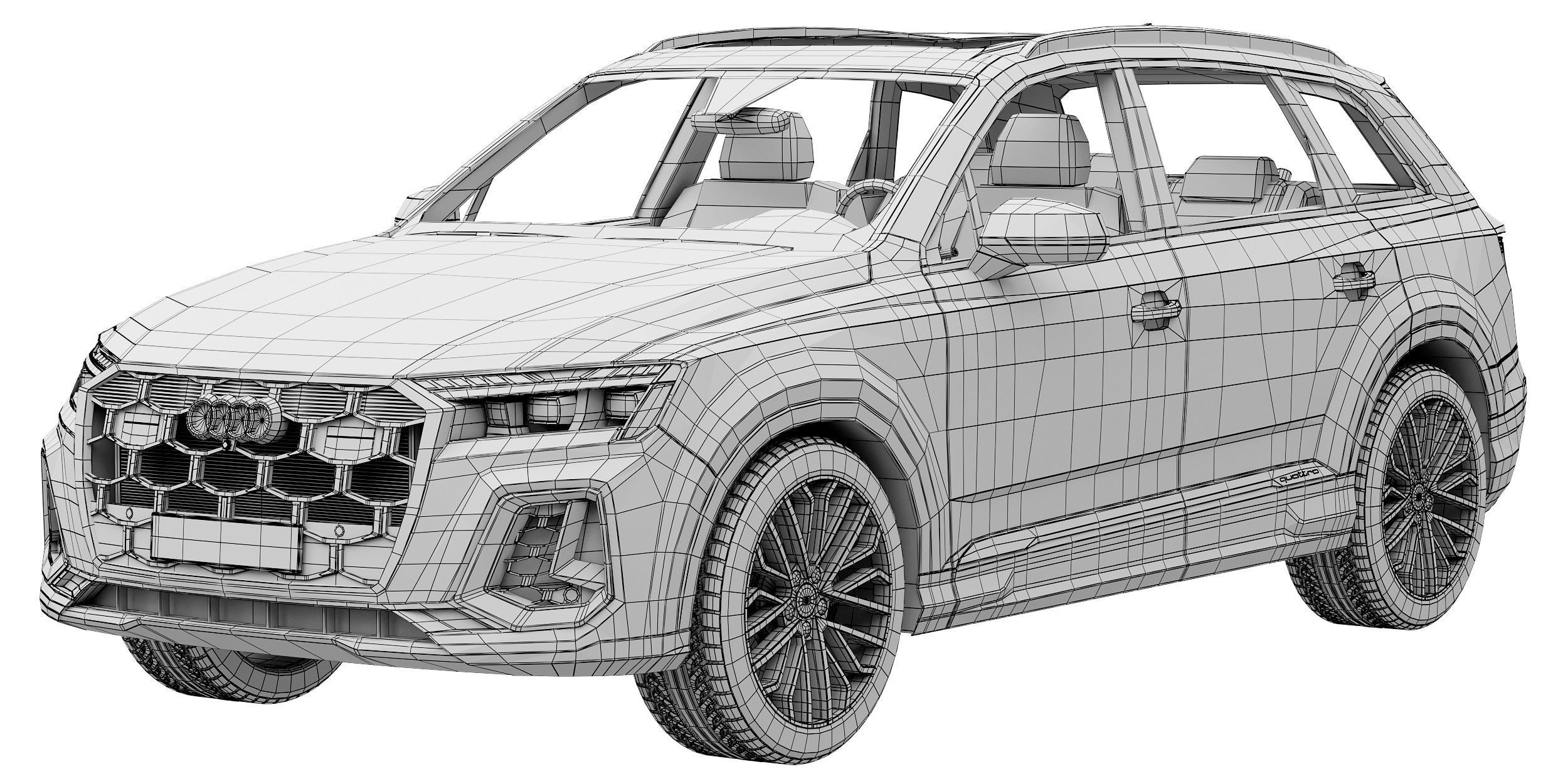 Audi SQ7 2024 3D model_13