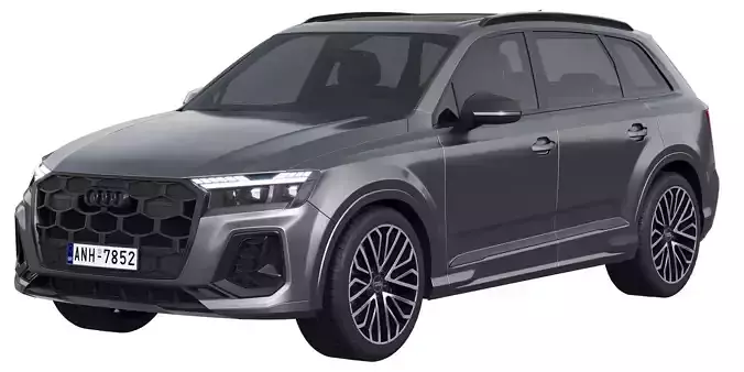 Audi SQ7 2024 3D model