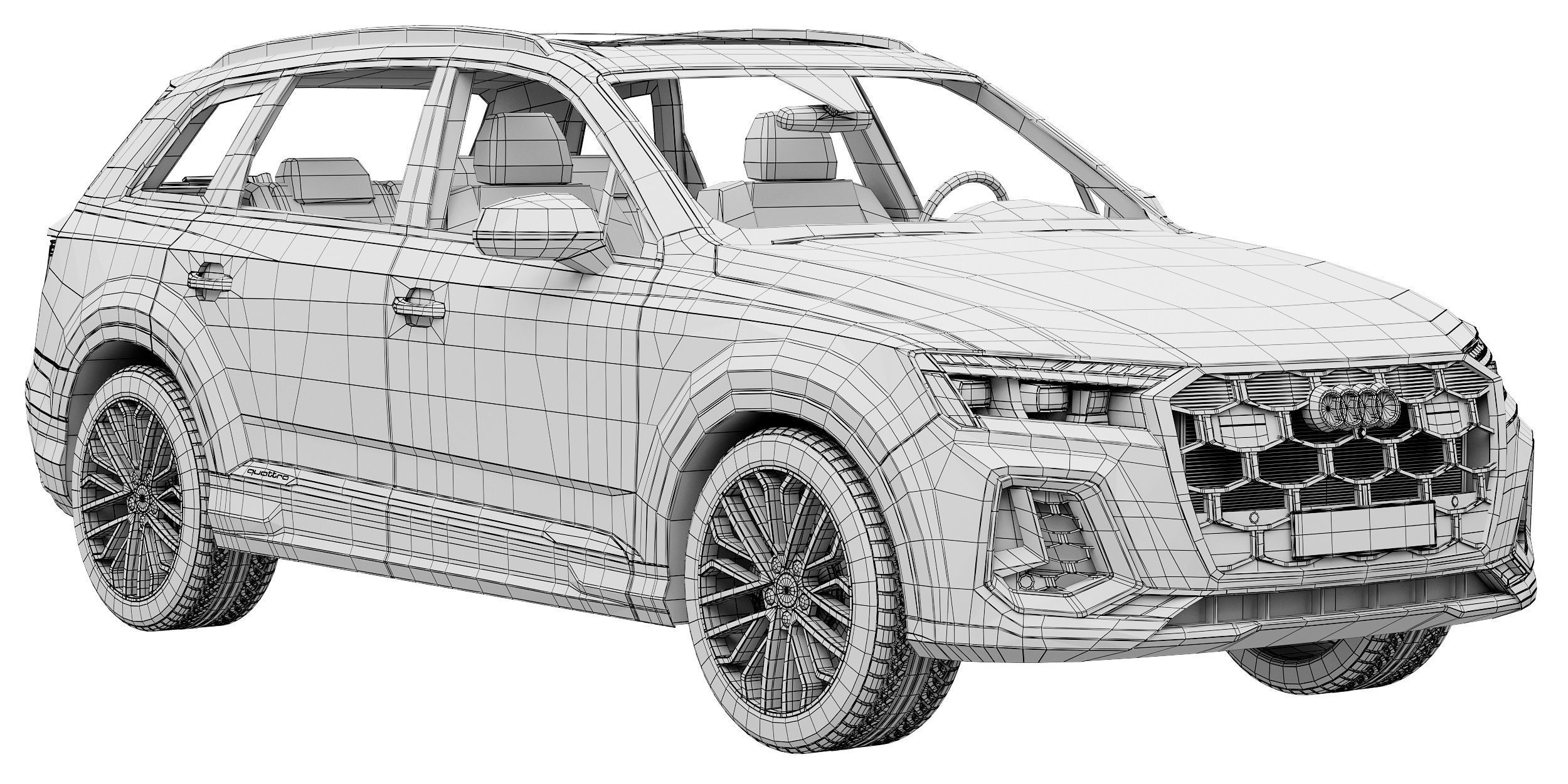Audi SQ7 2024 3D model_14