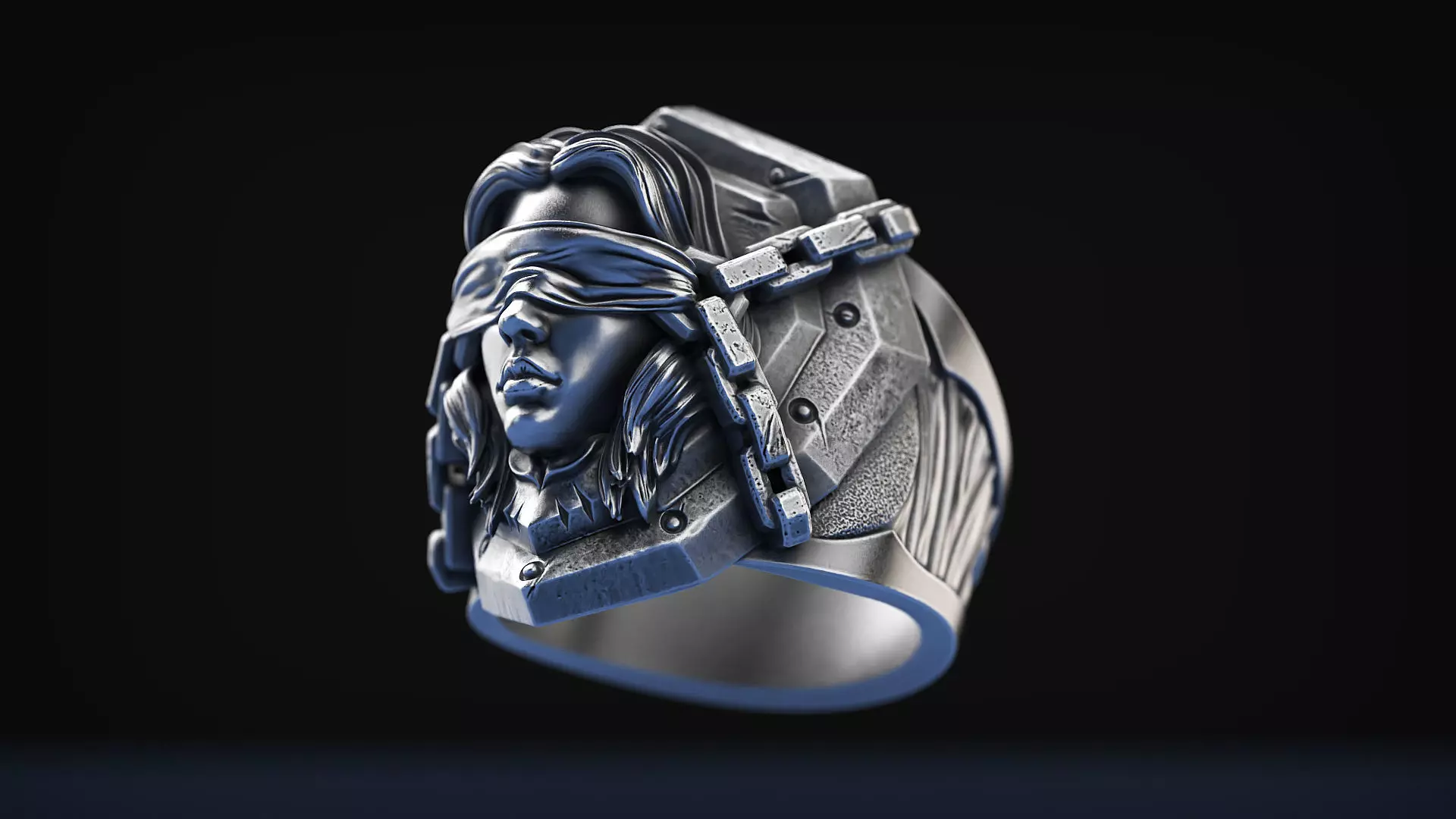 Absolution Regalia ring wow fun STL 3d model for 3d printing 3D print model_0