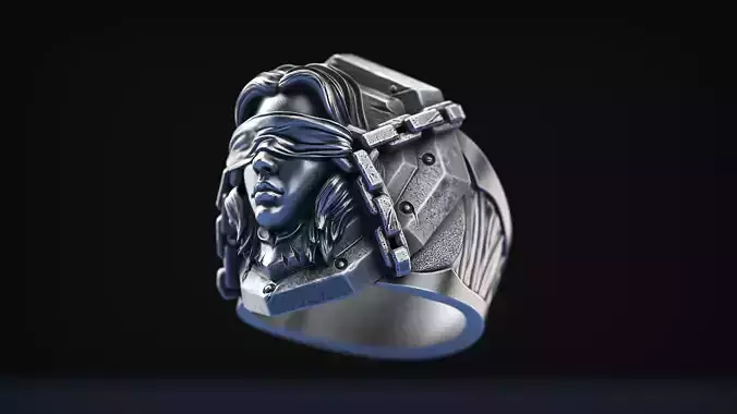Absolution Regalia ring wow fun STL 3d model for 3d printing 3D print model