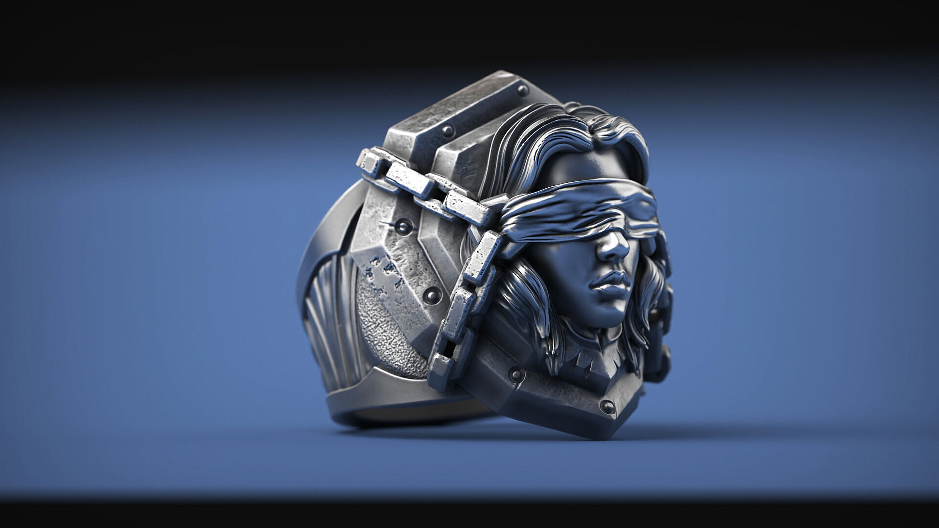 Absolution Regalia ring wow fun STL 3d model for 3d printing 3D print model_1