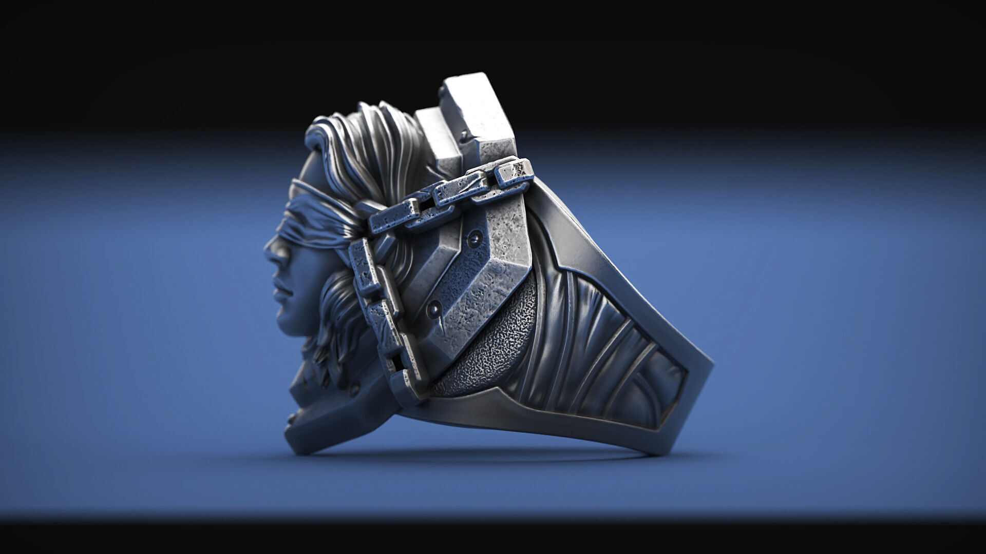 Absolution Regalia ring wow fun STL 3d model for 3d printing 3D print model_4