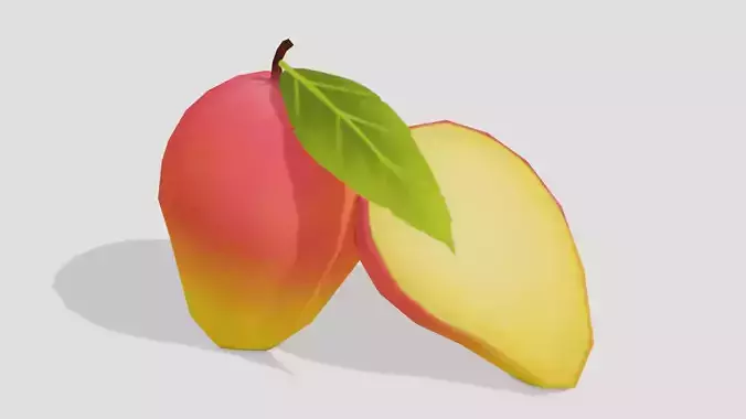 Mango - Hand Painted 3D model