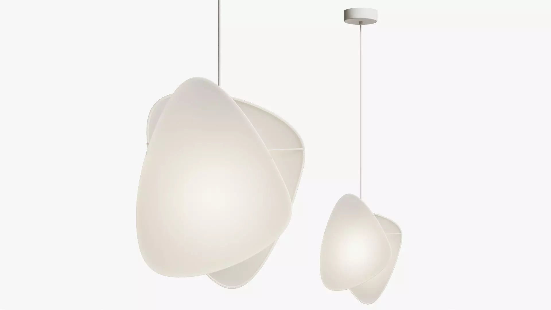 Hanging lamp Screen S 3D model_0