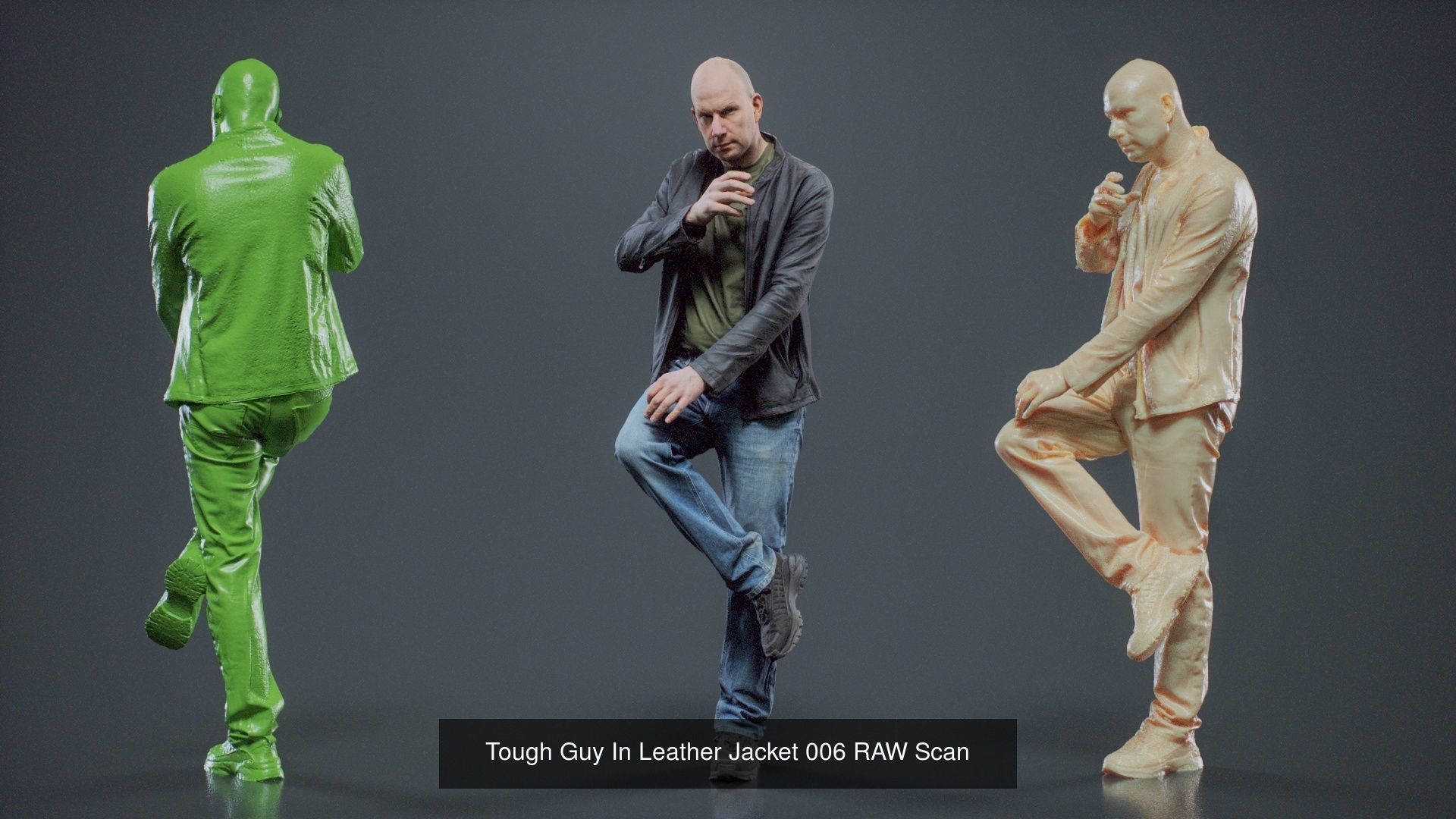 69 Male Characters RAW Scan 3D Model Collection_41