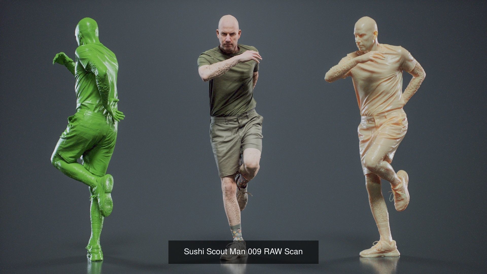 69 Male Characters RAW Scan 3D Model Collection_38