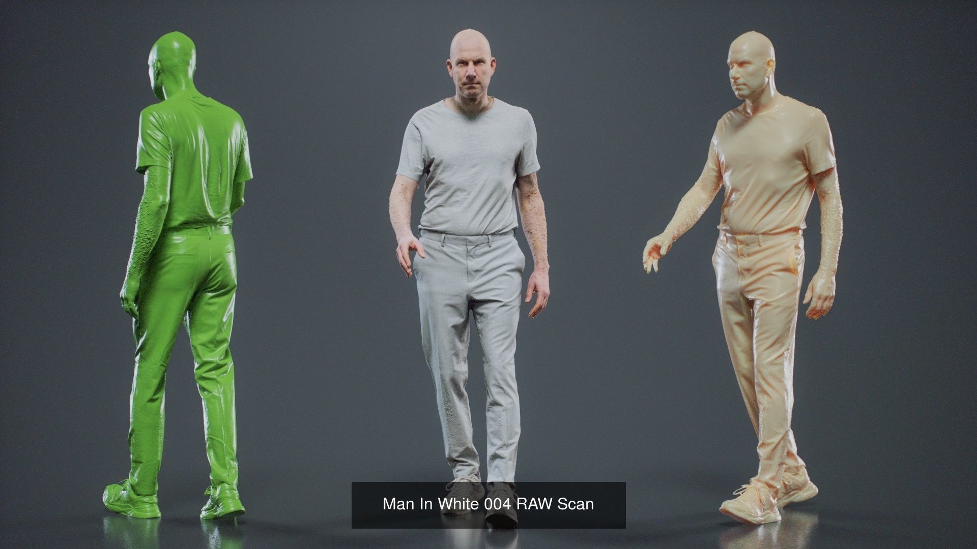 69 Male Characters RAW Scan 3D Model Collection_33