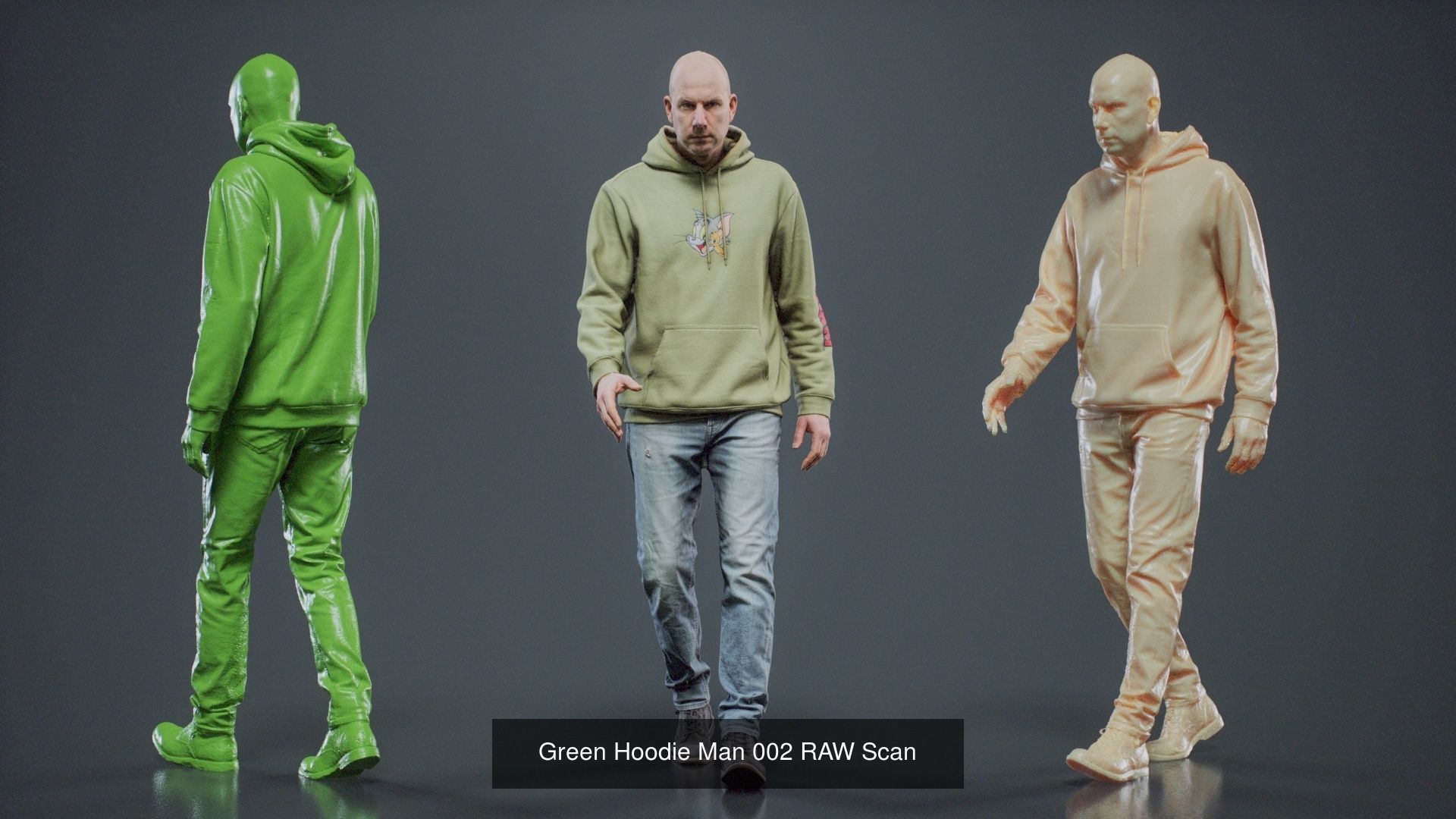 69 Male Characters RAW Scan 3D Model Collection_54