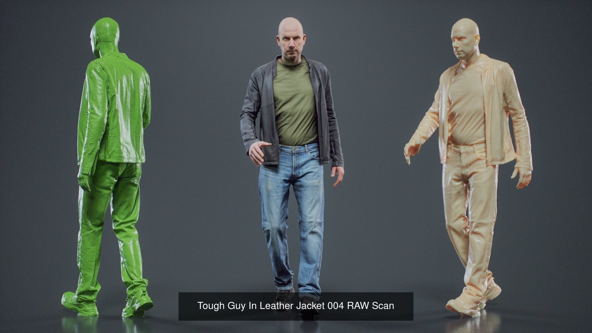 69 Male Characters RAW Scan 3D Model Collection_42