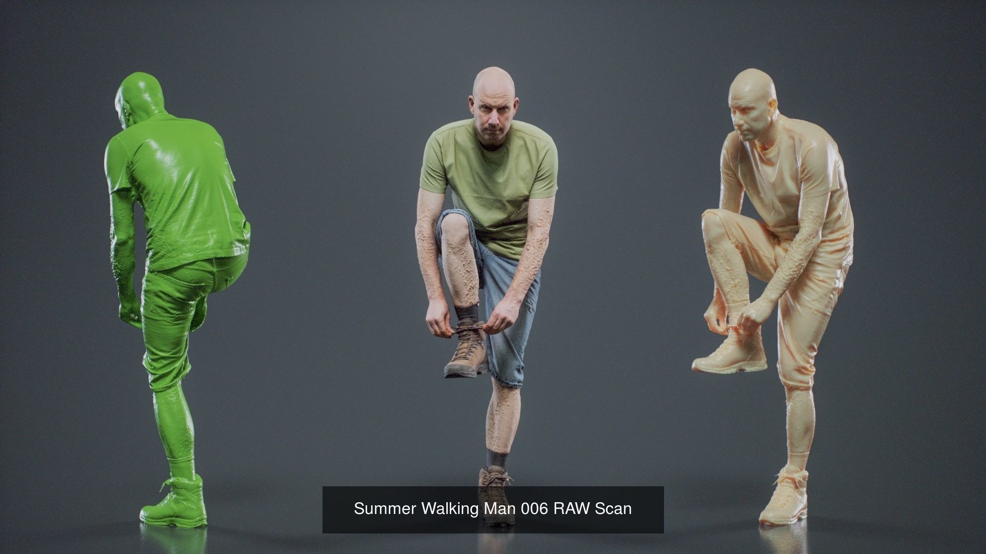 69 Male Characters RAW Scan 3D Model Collection_44